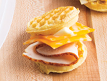 Mini Waffle Sandwiches
