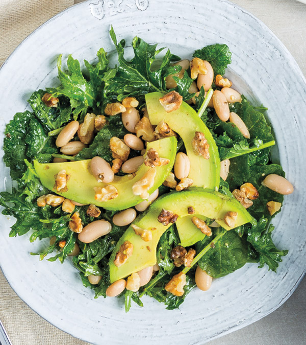Baby Kale & Cannellini Bean Salad