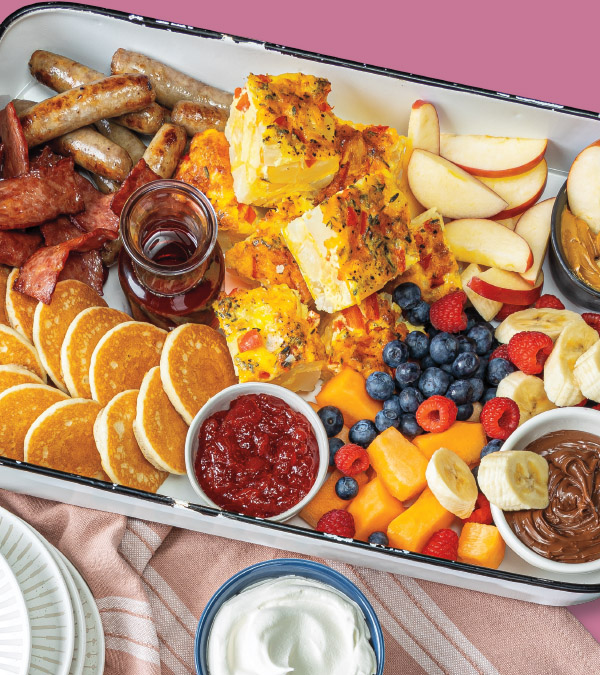 Breakfast-Style Snack Board