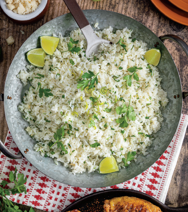 Cilantro-Lime Rice with Cotija Cheese