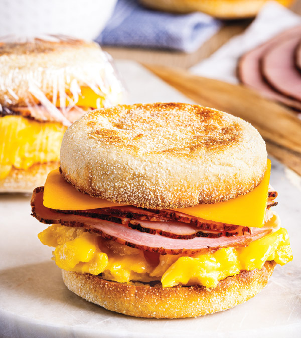 Make-Ahead Breakfast Sandwiches