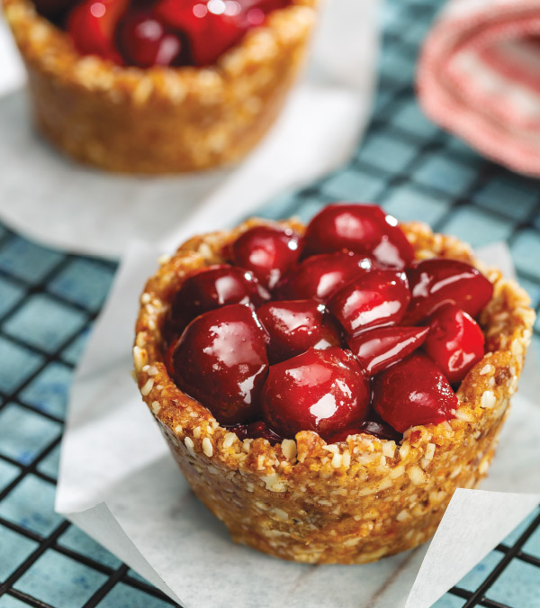 No-Bake Mini Cherry Pies