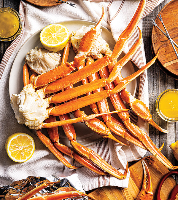 Oven-Roasted Foil-Wrapped Crab Legs