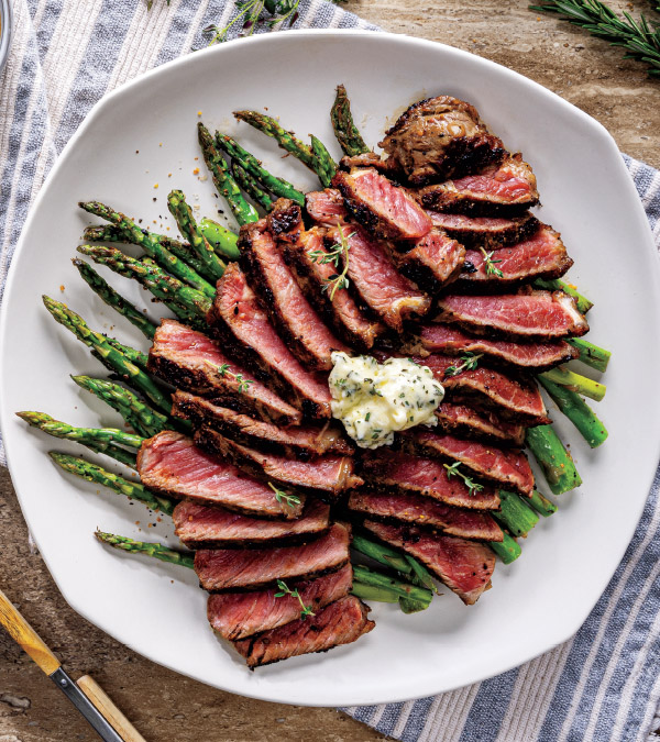 Pan-Seared Steak with Herb Butter