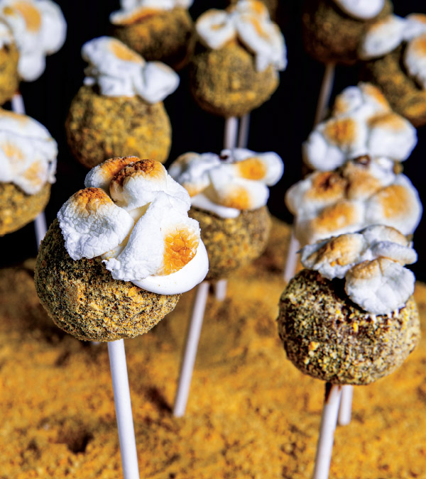 S’mores Truffle Pops