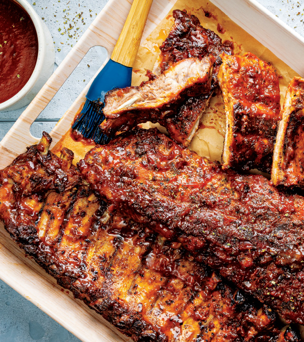 Southwest Baby Back Ribs with Chipotle BBQ Sauce