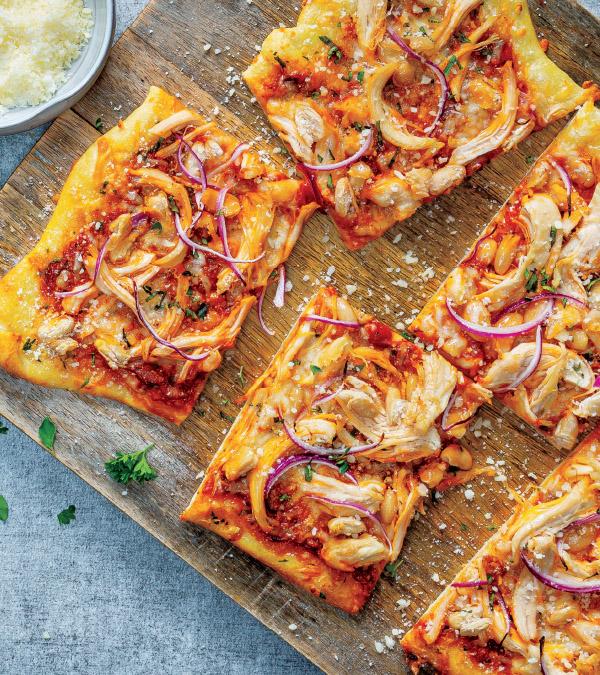 Tuscan Chicken Flatbread